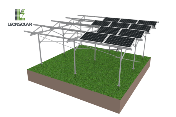 The Agricultural Solar Bracket PV System is a specialized solar mounting solution designed for agricultural greenhouses, offering a dual-purpose functionality that combines solar energy generation with land cultivation. This system addresses the unique needs of agricultural settings, providing several key uses and advantages: Purpose: The primary purpose of the Agricultural Solar Bracket PV System is to install solar panels above agricultural greenhouses, allowing for simultaneous energy production and crop cultivation beneath. This setup is particularly beneficial for farmers looking to diversify their income streams and enhance sustainability.