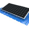Roof adjustable foot solar mount system