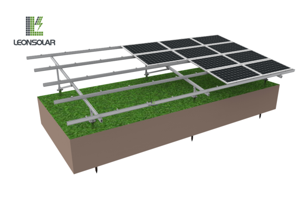 The Type-IV Ground PV System is a specialized solar mounting solution designed for ground-based installations, catering to a variety of solar energy projects. This system offers a range of uses and advantages, integrating key features to enhance its performance and appeal: Purpose: The Type-IV Ground PV System is primarily intended for installing solar panels on the ground, making it suitable for residential, commercial, and large-scale solar farm applications. It is particularly beneficial in situations where rooftop space is limited or impractical.